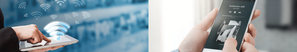 Enjoy the convenience of wireless streaming with WiFi speakers