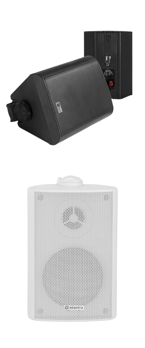 Adastra 100V Waterproof Wall Speaker, White