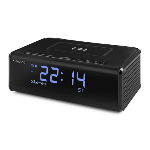 Audizio Cuneo DAB+ Clock Radio with Wireless Phone Charging