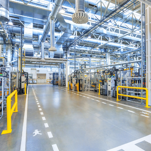 Intercom Horn Speakers in Factories and Warehouses