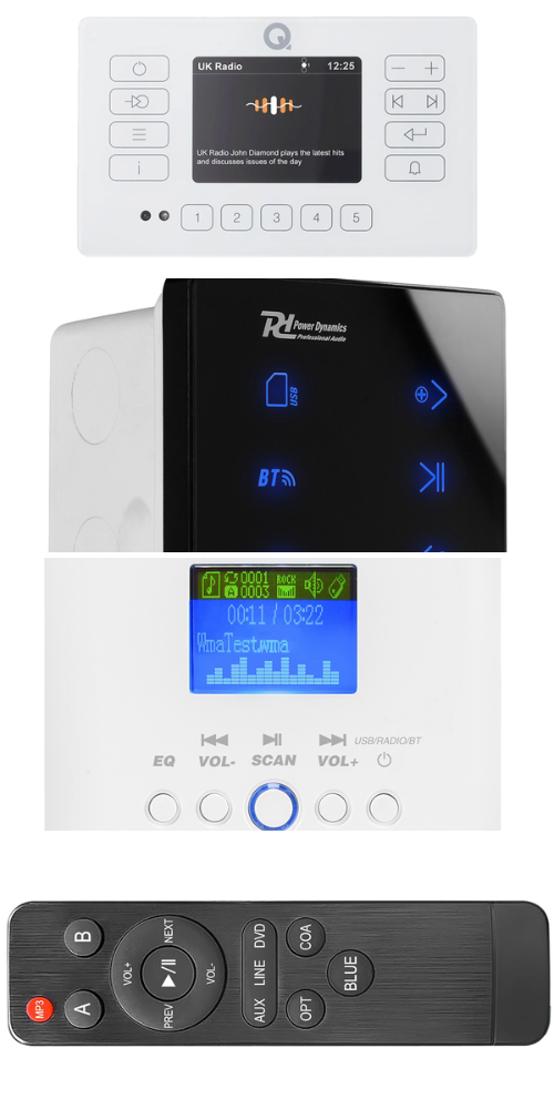 Wall speaker system for churches