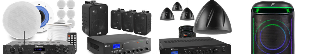 Sound systems for salons