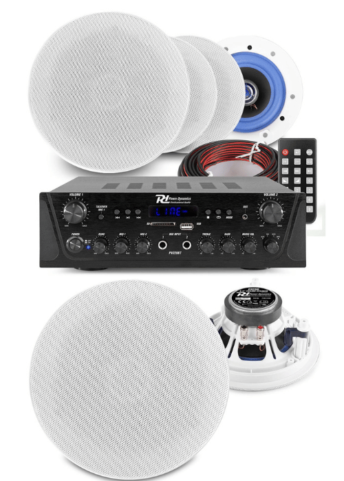 Ceiling speaker multi room system