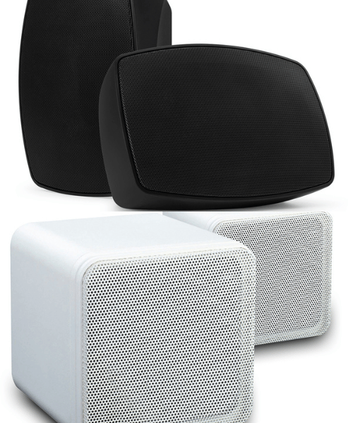 On-wall speakers for home