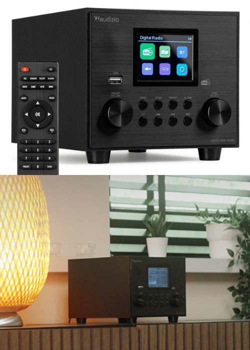 Audizio Vieste DAB Radio with Inbuilt Subwoofer
