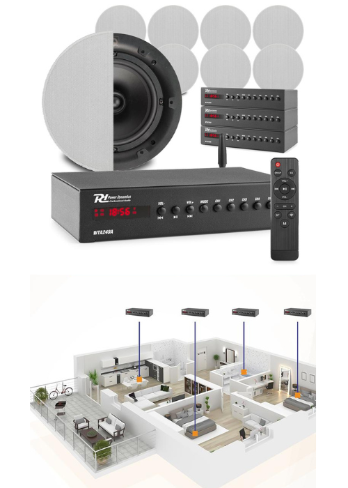 Smart WiFi Ceiling Speaker System