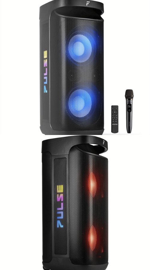 Fenton Pulse200 2x10" Portable Splashproof Party Speaker Box