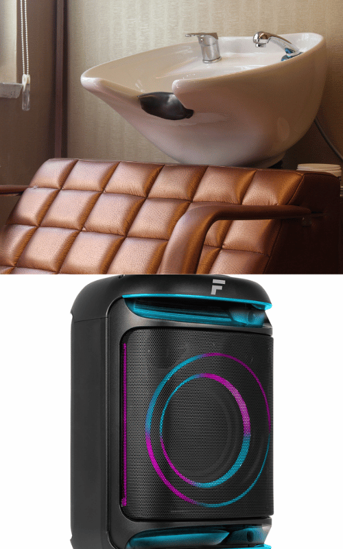 Fenton TRACK165 High-Power Portable Bluetooth Party Speaker