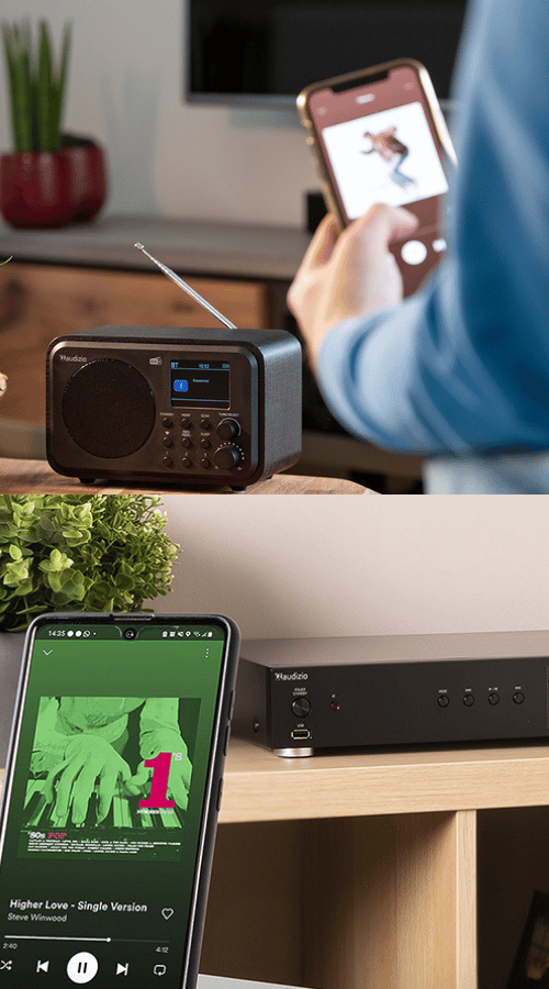 DAB radios with Bluetooth