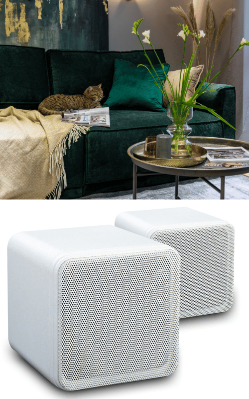 e-audio Mini 4" Wall Speakers