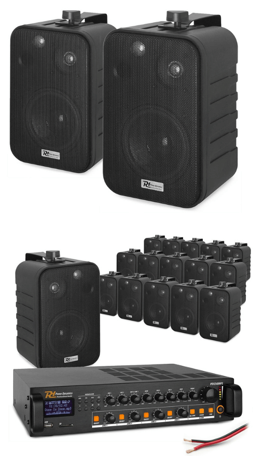 Wall-Mounted Speaker System